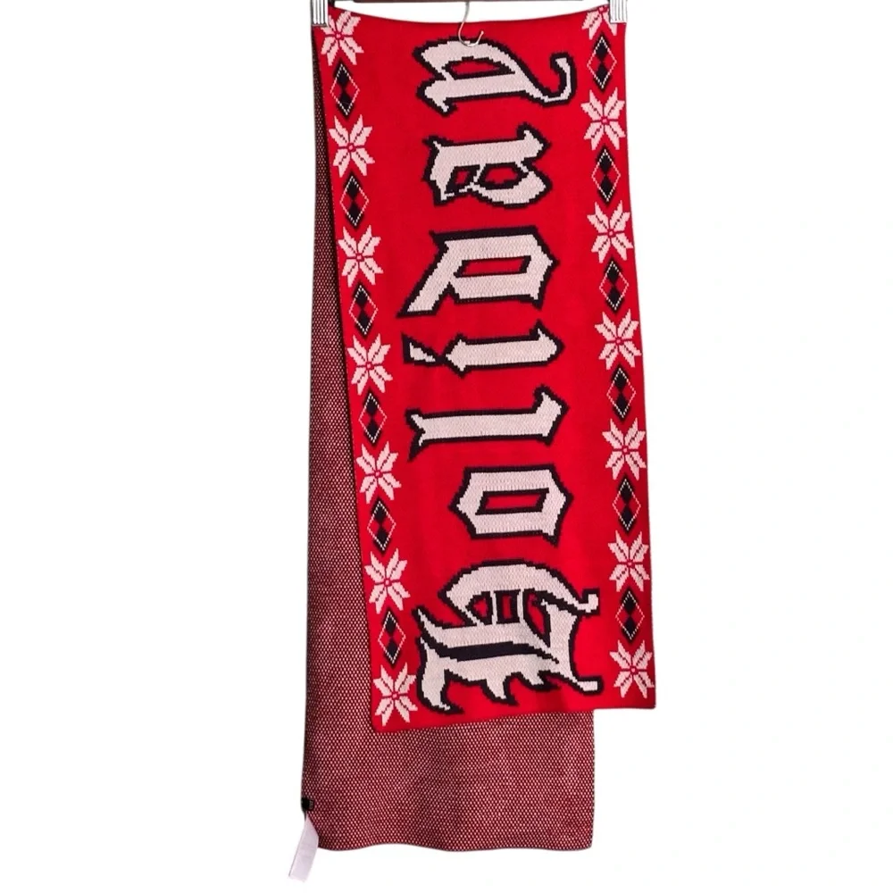 Diesel Rare Limited Edition Holiday Time Santa Scarf